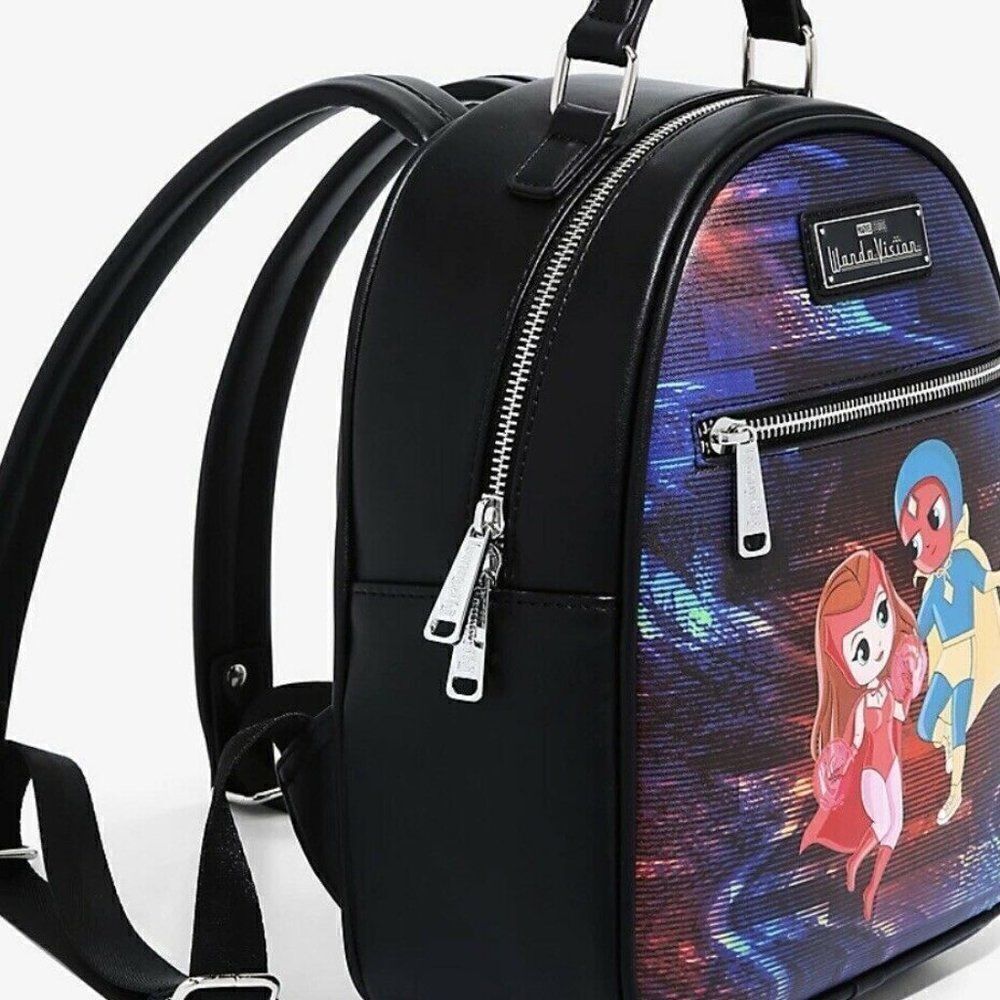 Loungefly Marvel Wanda Vision Chibi Mini Backpack - Picture 4 of 5